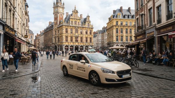 Prendre un taxi pour découvrir lille europe en toute sérénité