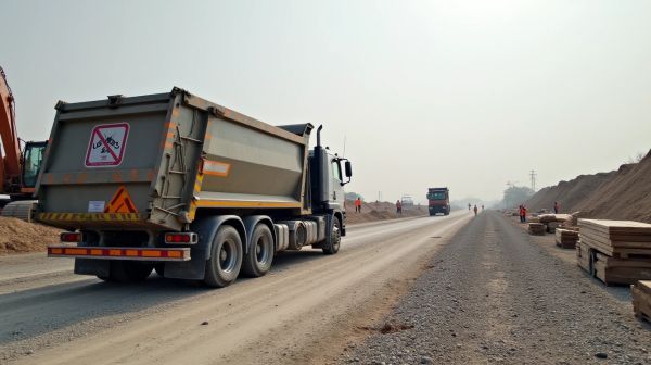 Réservez votre camion benne pour projets de chantier